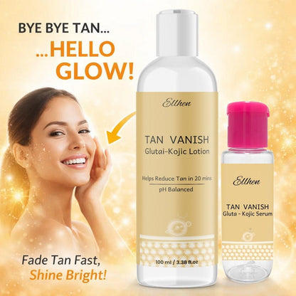 Tan Vanish Glutai Kojic Lotion and Gluta Kojic Serum 100 ml